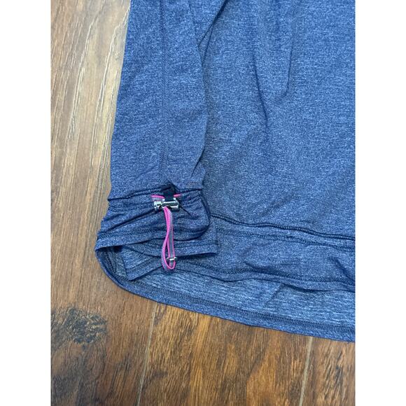 Lululemon Run Back On Track Tank Deep Indigo /Quiet Stripe White Deep Indigo 6 - Picture 8 of 9